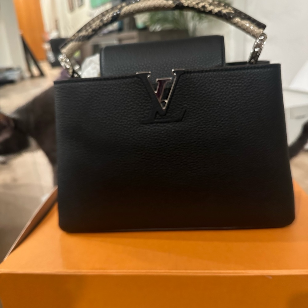 Louis Vuitton Black Taurilion
Python Capucines PM